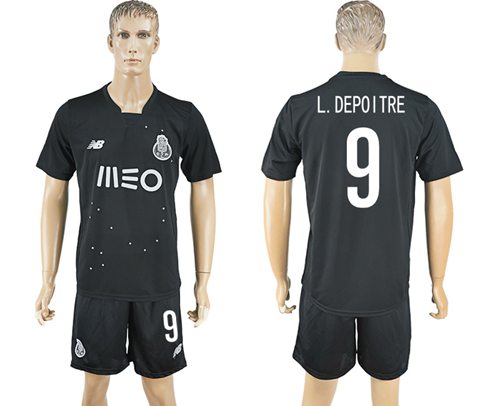 Oporto #9 L.Depoitre Away Soccer Club Jersey